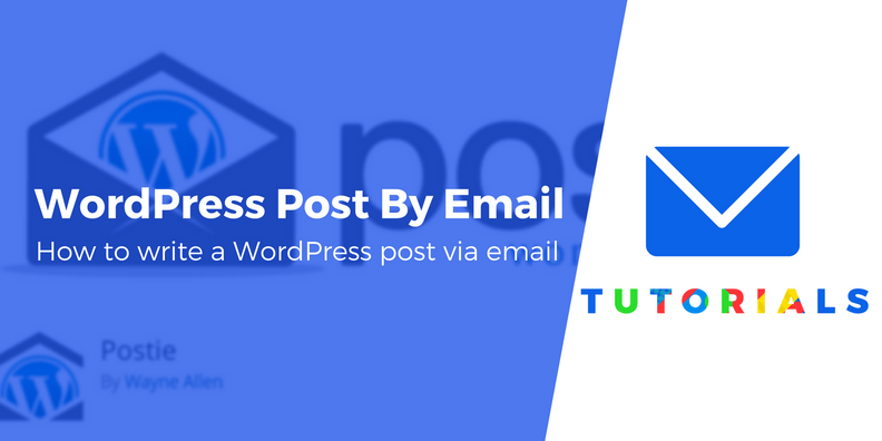 wordpress post by email